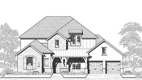 Oaks at San Gabriel 70s by Highland Homes in Austin Texas