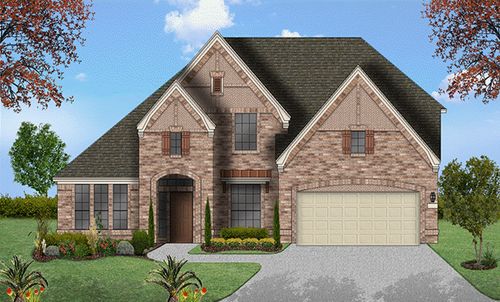 Hidden Lakes by Plantation Homes in Galveston Texas