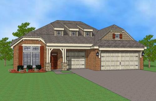 Stone Lake by Simmons Homes Inc. in Tulsa Oklahoma