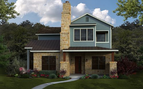 Mueller 45s Yard Houses by Standard Pacific Homes in Austin Texas